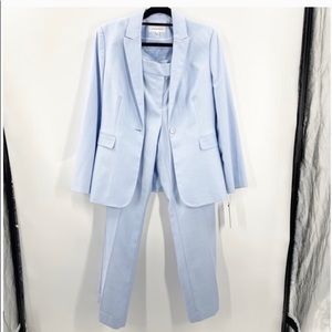 Light Blue pants suit